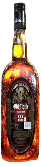 7 YEARS OLD BLENDED OLD MONK VERY OLD VATTED SPECIAL XXX RUM