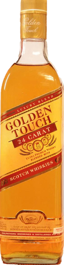 GOLDEN TOUCH 24 CARAT ULTRA PREMIUM INDIAN WHISKY WITH SCOTCH