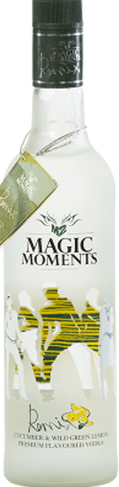 MAGIC MOMENTS REMIX SMOOTH FLAVOURED VODKA CUCUMBER AND WILD GREEN LEMON